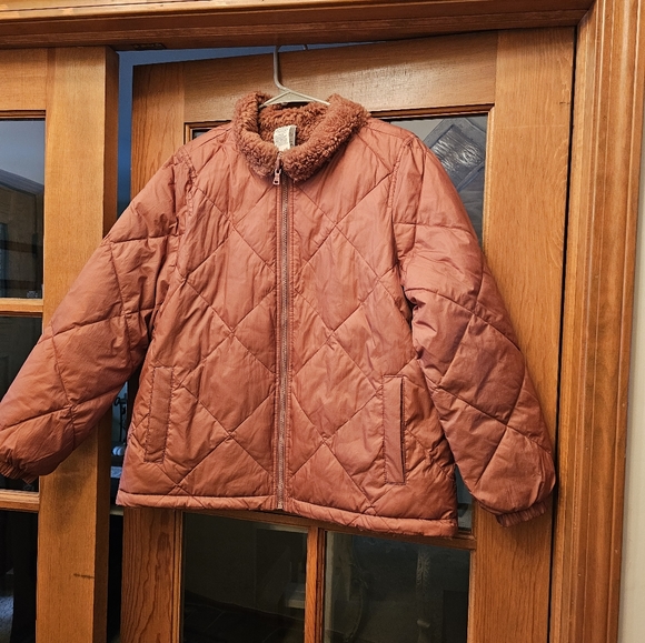 NWT Madewell reversible sherpa jacket - Picture 2 of 5